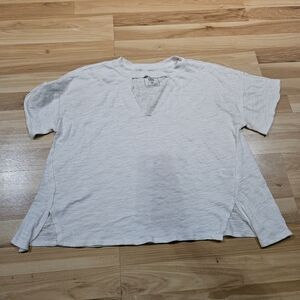 Free People keyhole tee